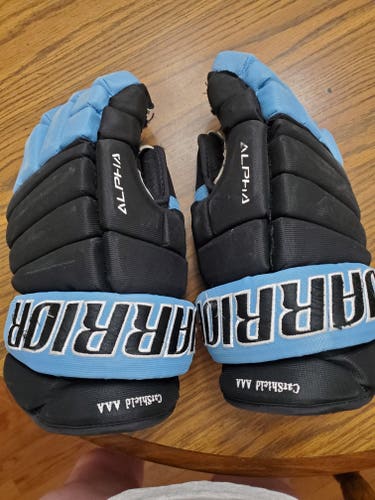 Used Warrior Alpha Gloves 14"