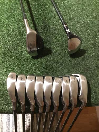 Warrior TCP Technology Irons & Hybrids Set(4H, 5H, 3-LW, No 6i)Tour 3.1 Graphite