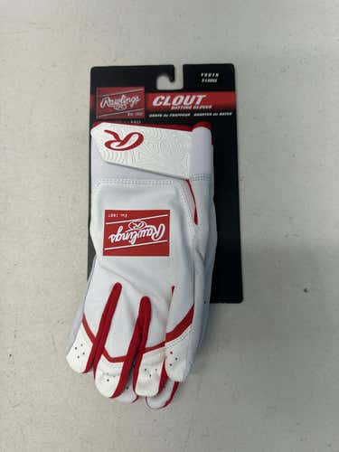 New Rawlings Clout Xl Pair Batting Gloves