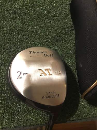 Thomas Golf AT 190 12* 2 Wood Seniors Ultralite Graphite Shaft (45”)