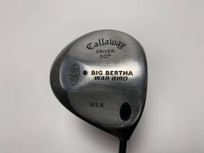 Callaway Big Bertha Warbird Driver 10* RCH 90 Regular Graphite Mens RH