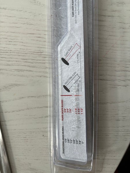 Flare skate Blades