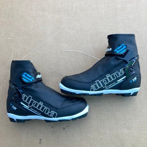 Used Women's Size 7.5 Alpina T15 Cross Country Ski Boots