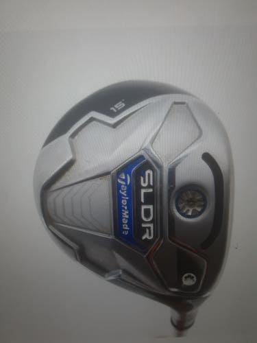 Used Men's 2013 TaylorMade SLDR Right Handed Fairway Wood Stiff Flex 3 Wood