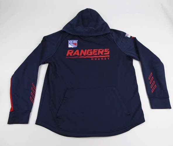 Patrik Nemeth 12 New York Rangers Player Issued Hoodie Fanatics Authentic Pro L