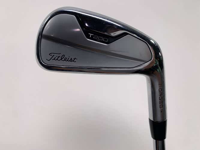 Titleist T200 2021 Single 6 Iron True Temper AMT Black S300 Stiff Steel Mens RH