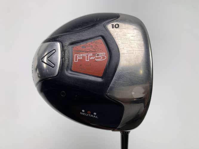 Callaway FT-5 Driver 10* Fujikura E Fit-On 150 Stiff Graphite Mens RH