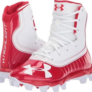 Used Size 4.0 (Women's 5.0) High Top Molded Cleats Highlight