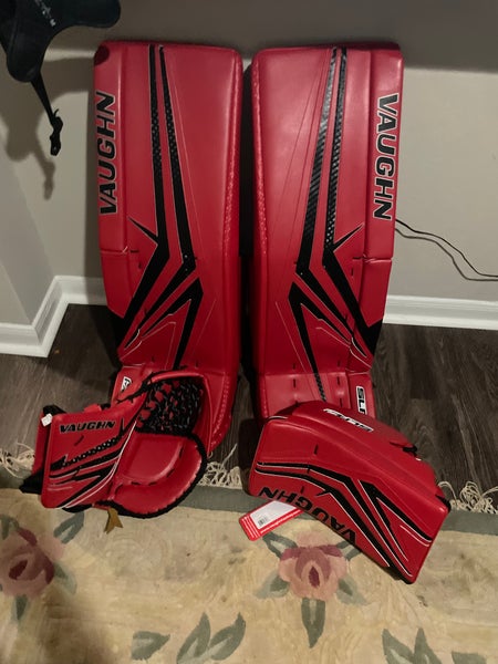 New 34" Vaughn SLR4 Pro Regular Goalie Full Set