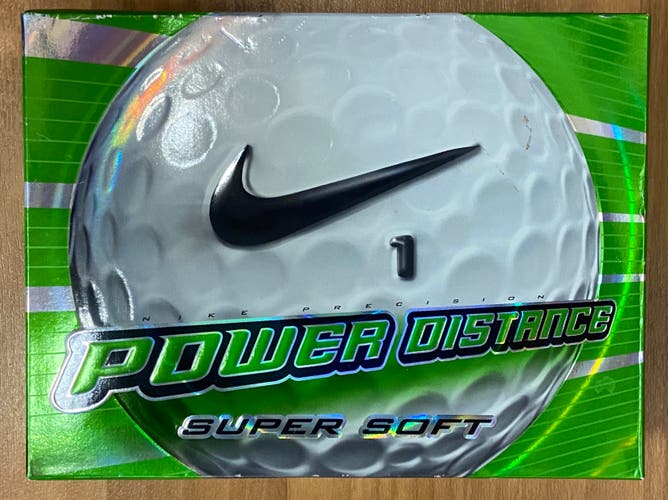 New Nike 12 Pack (1 Dozen) Power Distance Soft Balls