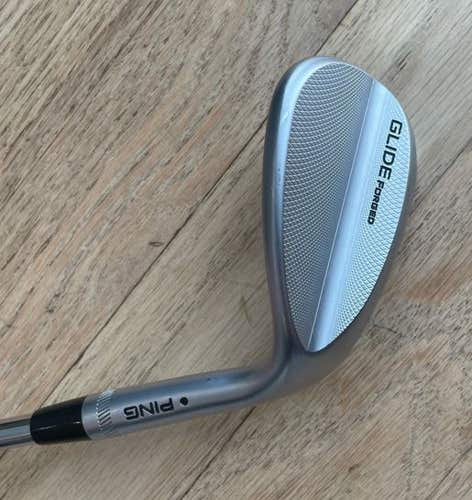 Used Men's Ping glide forged Right Handed Wedge Stiff Flex 60 Degree Steel Shaft