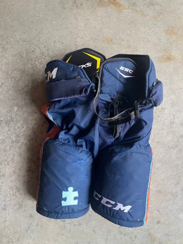 Used Senior CCM Tacks 65c Hockey Pants