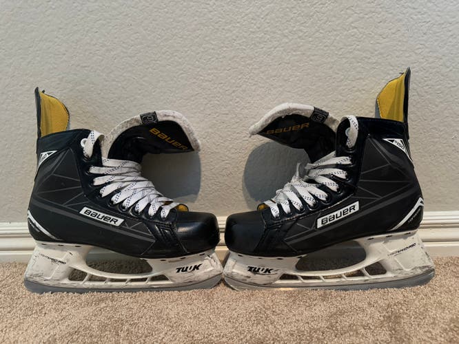 Used Intermediate Bauer Regular Width 6 Supreme S150 Hockey Skates