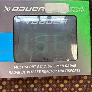 New Bauer Multisport reactor speed radar
