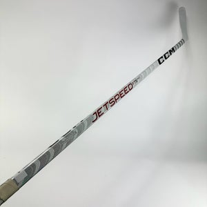 Used Left White CCM Jetspeed FT5 Pro | 95 Flex Custom Curve Grip | Sergachev | K170