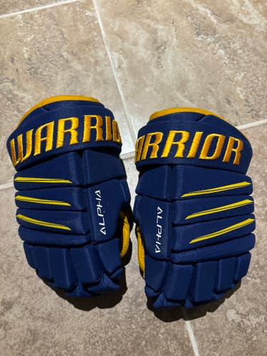 Used Warrior Alpha QX4 Gloves 11"