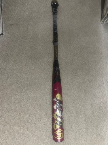 Used 2021 Louisville Slugger BBCOR Certified Composite 30 oz 33" Meta PWR Bat