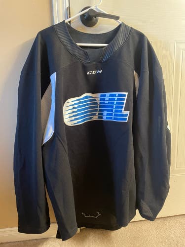 Black New OHL Men's CCM Jersey