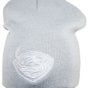 Vintage Atlanta Thrashers Nhl Hockey - Gray Tonal Logo Winter Beanie Cap 1990s