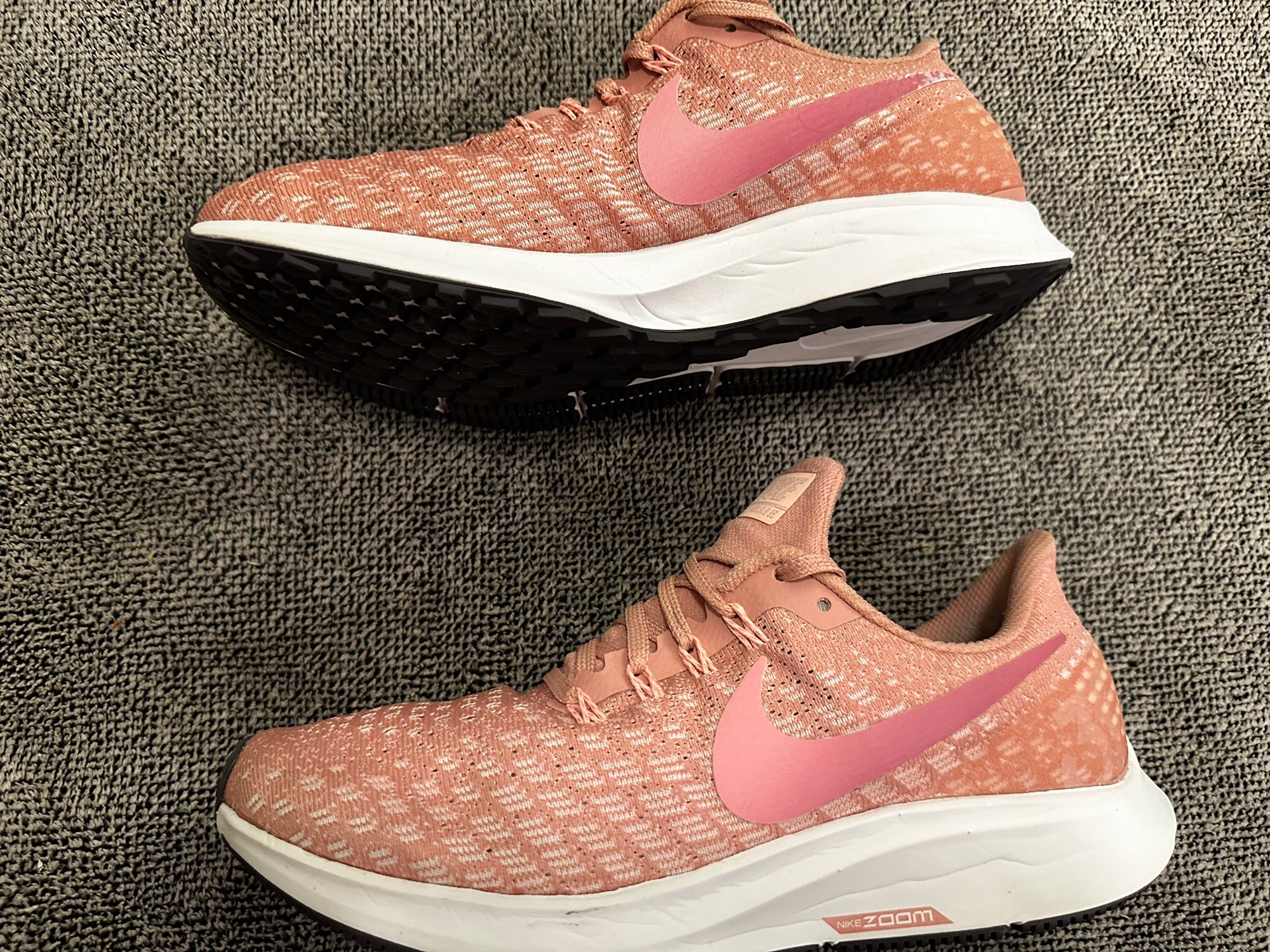 nike pegasus 35 rust pink