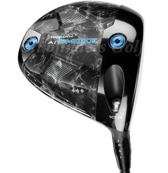 NEW Callaway Paradym Ai Smoke Triple DMND MAX 9° Driver Denali 6.0 Stiff W/HC