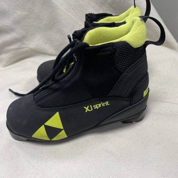 Junior Kids Size 1.5 FISHER XJ SPRINT Cross Country Ski Boots