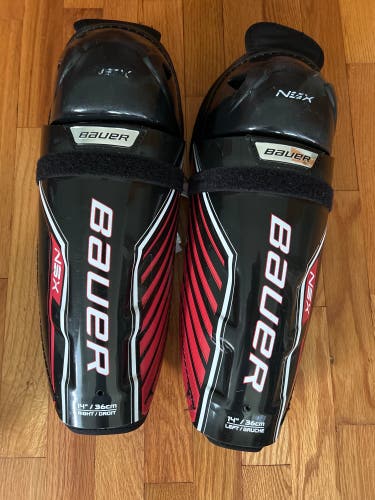 Used Senior Bauer 14" NSX Shin Pads