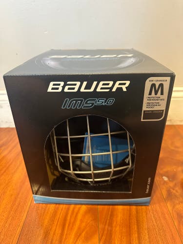 New Medium Bauer IMS 5.0 Helmet