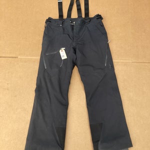 Used Black Men's Large Spyder Ski Pants w/ Suspenders