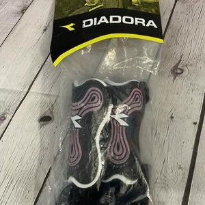Diadora Youth Venetto XSmall Pink Charcoal Hard Shell Soccer Shinguards New