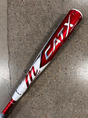 Used 2023 Marucci CAT X Connect Bat USSSA Certified (-5) Hybrid 27 oz 32"