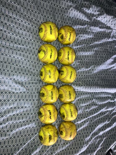 Used Baden 12 Pack (1 Dozen) Softball