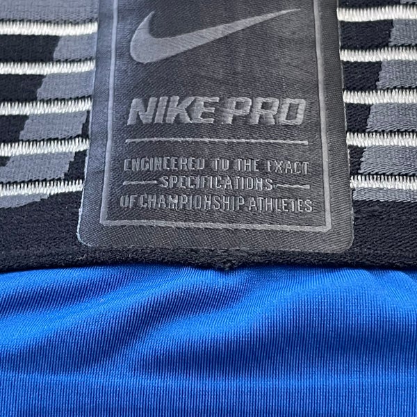 Nike Pro Hyperstrong 5-Pad Basketball Padded Blue Shorts BQ2725-480 Men’s 2XL