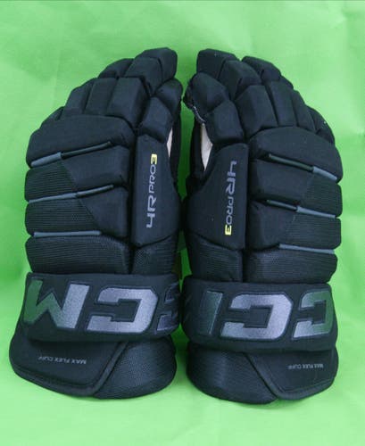 New CCM HG4RP3 Gloves 14" Pro Roll 3 Black/Graphite Grey