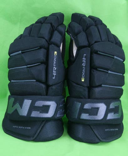 New CCM HG4RP3 Gloves 15"  4 Roll Pro3 Black/Graphite Grey