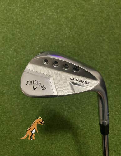 Used RH Callaway Jaws Raw Full Toe 56.12* Sand Wedge Dynamic Gold Tour Issue