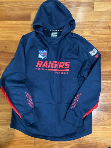 Blake Wheeler 17 New York Rangers Player Issued Hoodie Fanatics Authentic Pro XL