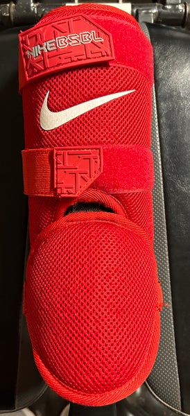 Red Used Senior Nike Leg Guard and elbow guard