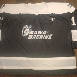 CLAX Canadian Lacrosse League Game Used Goalie Jersey - Oshawa