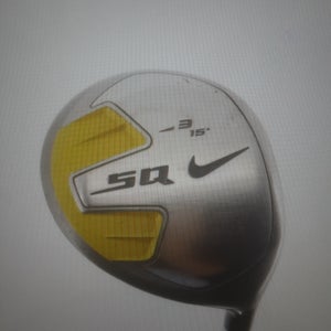 Used Men's Nike SasQuatch Right Handed Fairway Wood Stiff Flex 3 Wood