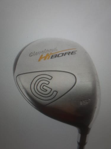 Used Men's Cleveland Hi-Bore Right Handed Fairway Wood Stiff Flex 3 Wood