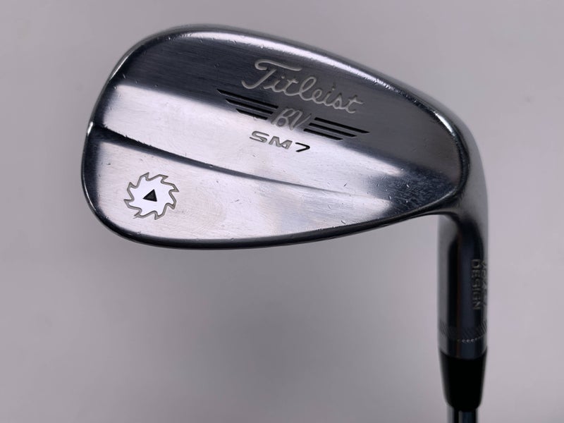 Titleist Vokey SM7 Tour Chrome Gap Wedge GW 52* 8 Bounce F-Grind Wedge Steel RH