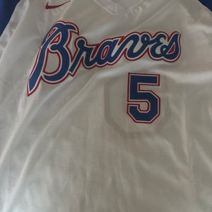 Atlanta Braves #5 retro jersey