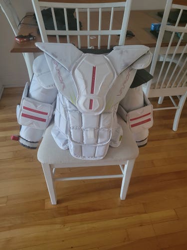 Used XS Bauer Hyperlite 2 Goalie Chest Protector Pro Stock