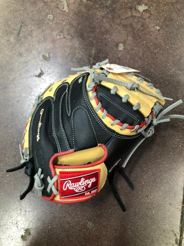 Used Rawlings RCS Right Hand Throw Catcher's Baseball Glove 33"