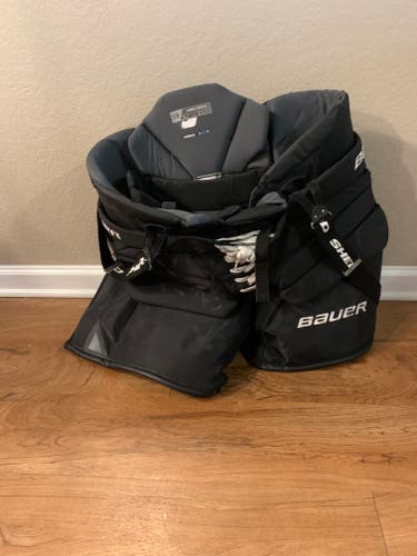 Used Large Bauer Pro Hockey Goalie Pants