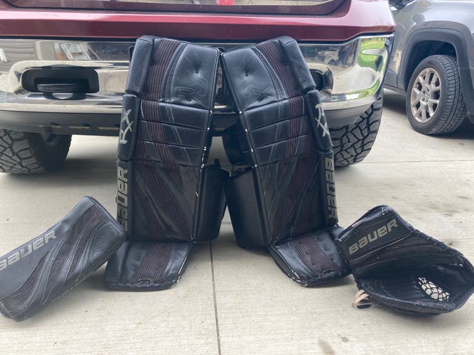 Bauer rx10 le goalie full set 35+1