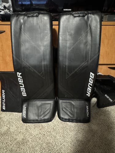 Used 34" Bauer Mach Regular Goalie Full Set