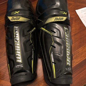 Used Senior Warrior Alpha QX 14" Shin Pads