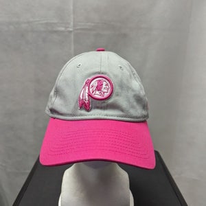 Washington Redskins Breast Cancer New Era 9forty Strapback Hat NFL